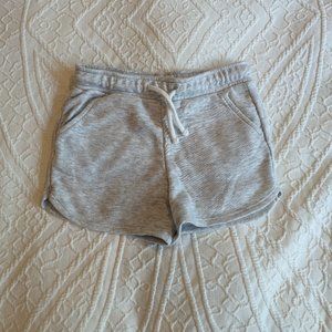 Old Navy 2T light grey sweatshorts with drawstring adjustment